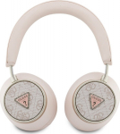 Guess 4G Triangle Logo ENC Wireless Headphones Pink