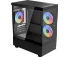 AER AeroCool Geh Viewport Mini-G-BK-v4 Micro/MiniITX ARGB black