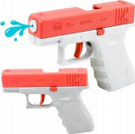 LEANToys Mini Glock Water Gun Weapon For Kids Pink 13 cm