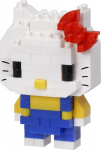 BANDAI NAMCO Entertainment Bandai Nanoblock: Hello Kitty - Hello Kitty Building Block Figure (NBCC177)
