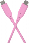 Kabel USB PremiumCord PREMIUMCORD Kabel USB-C on USB-C, 60W, 480Mbps, silicone, pink, 1.5m