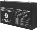 CSSB Gel battery 6V 7.2Ah