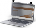 StarTech.com - Privacy filter for laptop (horizontal) - 2-v&auml;gs - lim, hinge tongues, folding hinges - 15.6" - svart