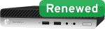 Computer HP HP Renewed Grade A | ProDesk 400 G4 | Intel Core i3 | i3-8100T | 8 GB | SSD | 256 GB | Intel UHD Graphics 630 | Windows 11 Pro