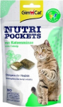 GIMCAT Nutri pockets Catnip - cat treats - 60g