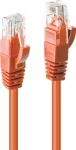 LINDY Patchkabel Cat6 U/UTP orange 0.30m