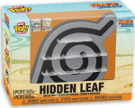 Funko Bitty Pop! Display: Naruto Shippuden - Hidden Leaf Display Shelf & Vinyl Figures