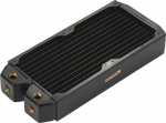 Alphacool NexXxoS XT45 Full Copper Radiator &ndash; 240mm, schwarz