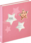 Walther Estrella pink 28x30.5 50 white Pages Babyalbum UK133R