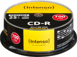 CD-R Intenso 700MB 25pcs Cakebox "printable inkjet" 52