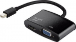 Renkforce RF-4210674 - 0.15 m - Mini DisplayPort - HDMI + VGA (D-Sub) - Male - Weiblich - Straight