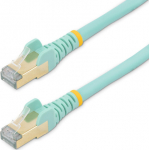 StarTech.com PATCH CABLE CAT6A 2M AQUA, STP 10GBIT/S M/M SNAGLESS