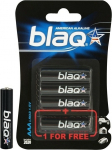 BLAQ Patareid AAA Alkaline, 3+1pk