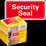 Sticker label AVERY Zweckform symbol "Security" 78x38mm