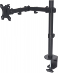 MANHATTAN Desk bracket with monitor arm 13-32" bis 8kg