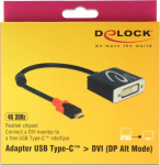 DELOCK Adapter USB/C St -> DVI Bu 4K 60Hz