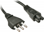 Lindy 2M, Cei23-16-Vii - Iec 320 C5, Black C5 Coupler