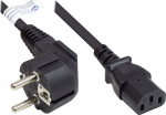 Alcasa Good Connections Protective contact plug.- C13 schw. 5m