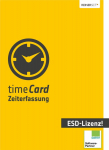REINER SCT timeCard 10 time recording. Erw. 500 MA 1 Year term
