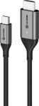 Kabel Alogic DisplayPort Mini - HDMI 2m szary (ULMDPHD02-SGR)