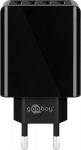 Wentronic 4-way USB charger (30W) black