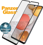 Kaitseklaas Samsung Galaxy A42 5G, &uuml;mbrises&otilde;bralik, musta &auml;&auml;rega, PanzerGlass