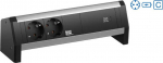 Bachmann BACH 902.0815 - Desk 2xSchutzkontakt USB C Charger 30W 1xABD