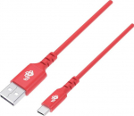 TB Kabel USB-USB C 1m silicone red Quick Charge