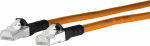 METZ CONNECT 130845A001-E - 10 m - Cat6a - SF/UTP (S-FTP) - RJ-45 - RJ-45 - Orange