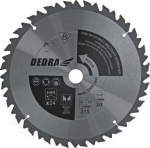 Dedra Circular Saw 400x30mm 36z. z tiles HM i feed limiter - HL40036