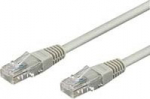 Wentronic Goobay | CAT 6 patch cable, U/UTP | Grey RJ45 male (8P8C) | RJ45 male (8P8C)