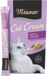 MIAMOR Cat Cream Malt & Cheese - cat treats - 6x15g