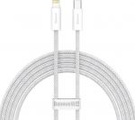 Cable USB C - iP Lightning 1m 20W White Dynamic Baseus