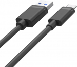 Cable USB Unitek USB-A - USB-C 1.5 m Czarny (C14103BK-1.5M)