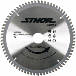 Sthor Carbide-tipped circular saw for aluminum 210x30mm 72z - 08853