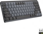 Log MX MECH. MINI WRLS ILLUM. KEYB, - GRAPHITE - CH - CENTRAL