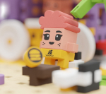 Marioinex Mini Waffle Building Blocks &ndash; City: Food Truck, 148 pieces