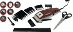 Moser Moser 1400 Burgundy hair clipper + 4 cap, scissors and comb