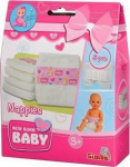 Simba New Born Baby 5 diapers for dolls 556-0019