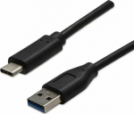 Kabel USB Neutralle USB-A - USB-C 1 m Czarny