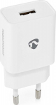 Toalaadija Nedis 1XUSB, 2.4A, 12W, valge