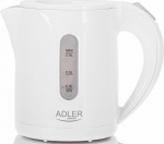 Adler Electric kettle 0.8 l AD 1371w white