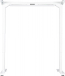 Elfen Ergodesk Pro - electric table frame, white