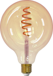 Airam SmartHome Globe 125 -smart lamp, E27, amber, 350lm, 1800-3000K, WiFi