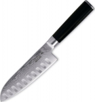 KAI Shun Santoku Knife with Hollow Edge 18 cm