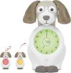 Zazu Davy - an alarm clock that teaches sleep patterns, dog, taupe