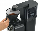 Melitta Epour Black and Silver Drip Coffee Maker