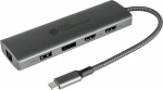 Alcasa Good Connections USB-C-Hub anthracite