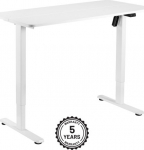 Adjustable Height Table Up Up Frigg White