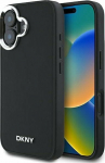 DKNY DKNY DKHMP16SPSCMCLK iPhone 16 6.1'' czarny/black hardcase Plain Silver Logo MagSafe